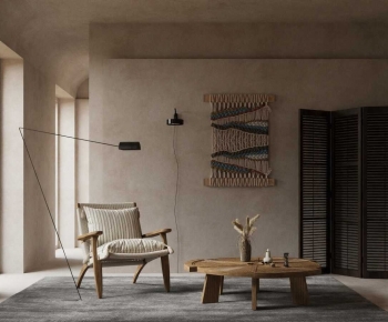 Wabi-sabi Style Lounge Chair-ID:211191296