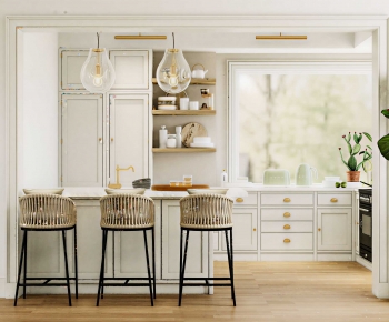 American Style Open Kitchen-ID:675911907