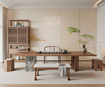 New Chinese Style Tea House-ID:719418052