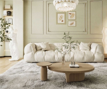 French Style A Living Room-ID:755491029