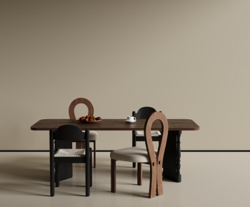 Modern Dining Table And Chairs-ID:742435939