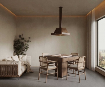 Wabi-sabi Style Chess And Card Room-ID:252541075