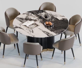 Modern Dining Table And Chairs-ID:241611964