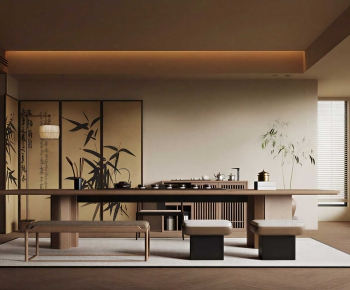 New Chinese Style Tea House-ID:639477972