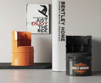 Industrial Style Lounge Chair-ID:921638019