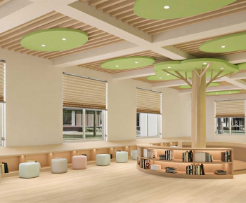 Modern Children's Reading Room-ID:866944073