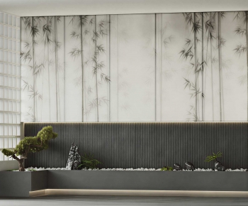 New Chinese Style Plant Landscaping-ID:792152881