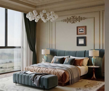 French Style Bedroom-ID:263890982