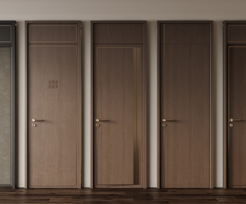 New Chinese Style Single Door-ID:980757002