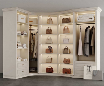 French Style Clothes Storage Area-ID:160758028