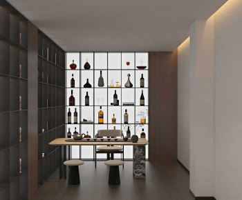 Modern Wine Cellar/Wine Tasting Room-ID:470299969