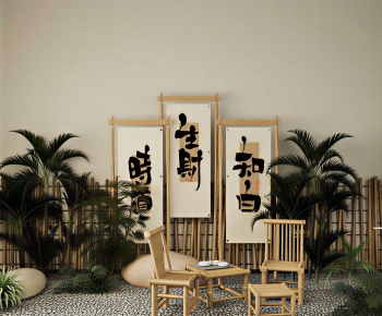 New Chinese Style Outdoor Tables And Chairs-ID:133428104