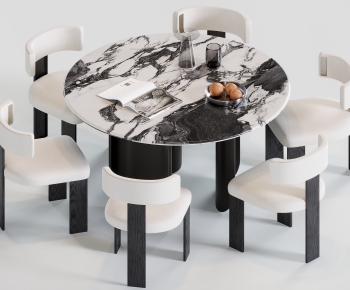 Modern Dining Table And Chairs-ID:137701033