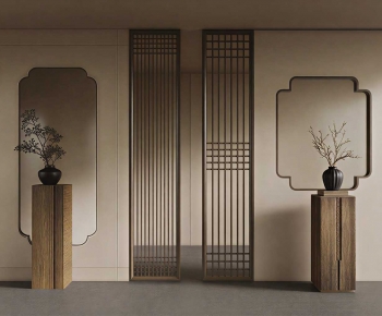 New Chinese Style Hallway-ID:600991012