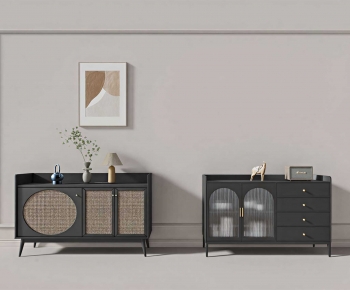 Modern Entrance Cabinet-ID:166868933