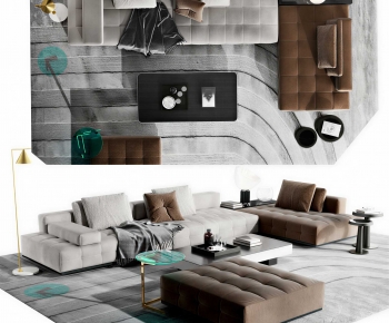 Modern Sofa Combination-ID:342678076