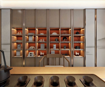 New Chinese Style Tea House-ID:807481059