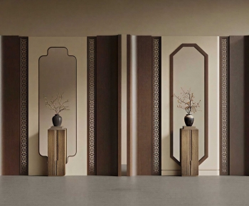 New Chinese Style Hallway-ID:234448916