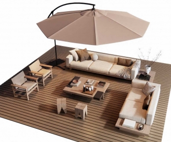 Wabi-sabi Style Outdoor Sofa-ID:893162015