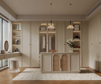 French Style Clothes Storage Area-ID:100069056