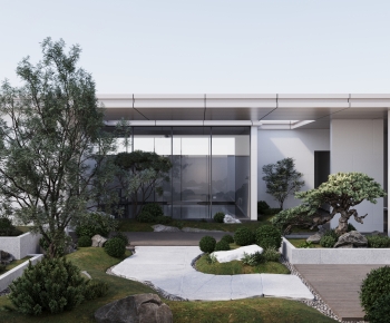 Modern Courtyard/landscape-ID:591907985