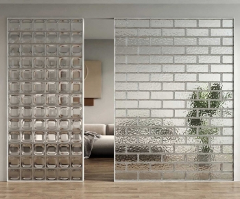Modern Glass Screen Partition-ID:222449064