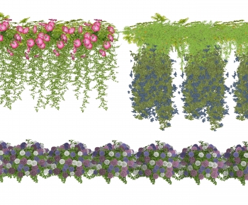 Modern Flowers And Grass-ID:626166115