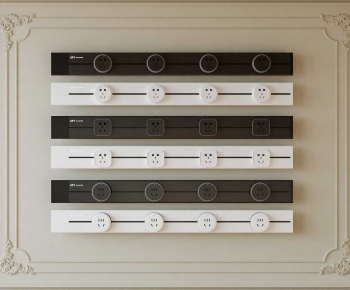 Modern Socket Panel-ID:984178072
