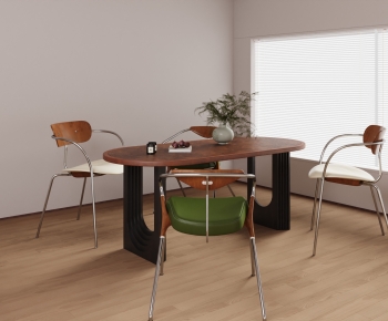 Modern Dining Table And Chairs-ID:113461974