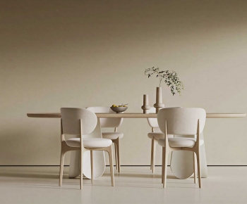 Modern Dining Table And Chairs-ID:632077936