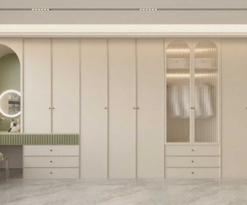 Modern Clothes Storage Area-ID:824615969