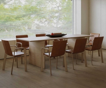 Modern Dining Table And Chairs-ID:493320942