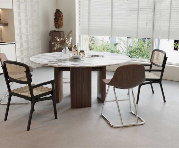 Modern Dining Table And Chairs-ID:229754926