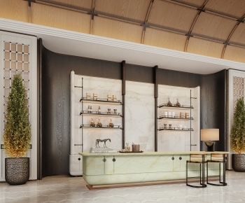 Modern Real Estate Sales Office-ID:423494101