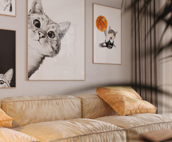 Nordic Style A Living Room-ID:134201068