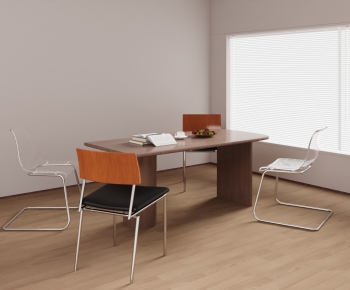 Modern Dining Table And Chairs-ID:357341053