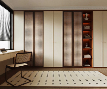 Modern Clothes Storage Area-ID:711388116