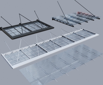 Modern Sunshade/Canopy/Tensioning Film-ID:423700835