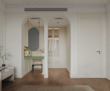 French Style Clothes Storage Area-ID:346404089