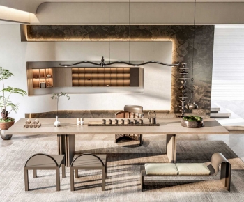 New Chinese Style Tea House-ID:166765937