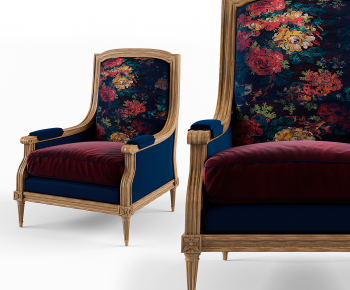 European Style Single Sofa-ID:878500989