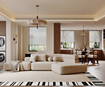 Modern A Living Room-ID:861665965