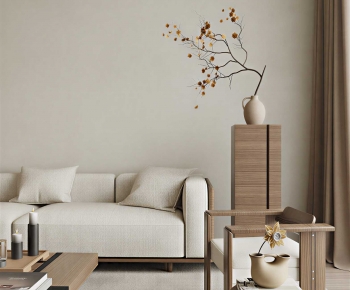 Wabi-sabi Style A Living Room-ID:270961059