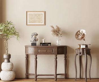 American Style Entrance Cabinet-ID:517550952