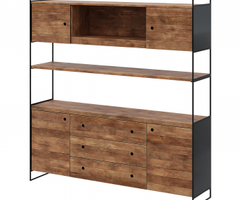 Nordic Style Decorative Cabinet-ID:792891989