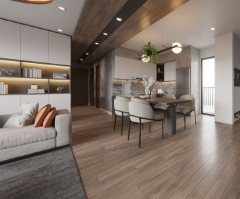 Modern A Living Room-ID:430823092