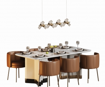 Modern Dining Table And Chairs-ID:708789888