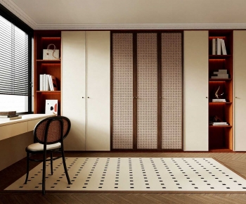 Modern Clothes Storage Area-ID:953783048