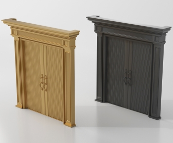 New Chinese Style Facade Element-ID:454849006