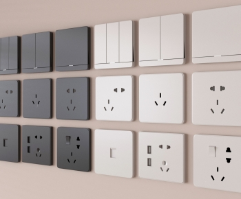 Modern Switch Socket Panel-ID:698549991
